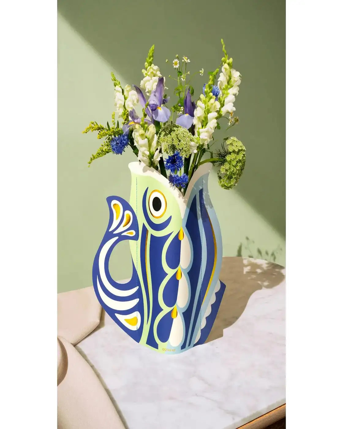 Vaso di carta pesce