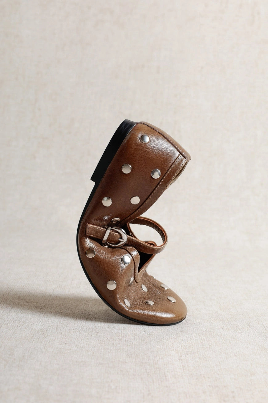 Ballerine Mary Jane con borchie