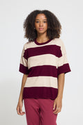 Maglia a righe larghe