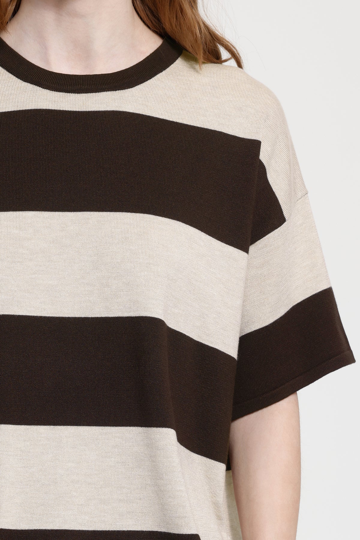 Maglia a righe larghe