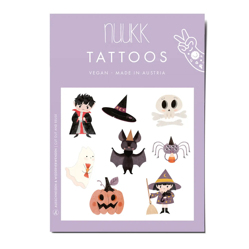 Tatuaggi temporanei "HALLOWEEN"
