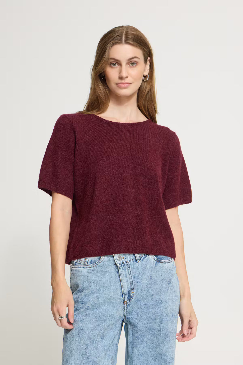 Maglione a maniche corte