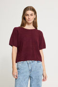 Maglione a maniche corte