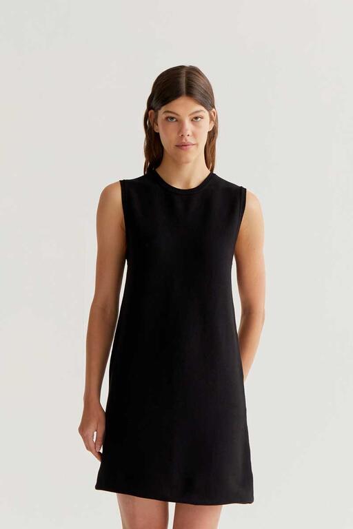 Abito corto in maglia