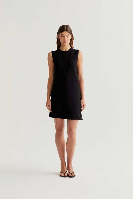Abito corto in maglia