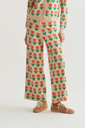 Pantalone in maglia tulipani