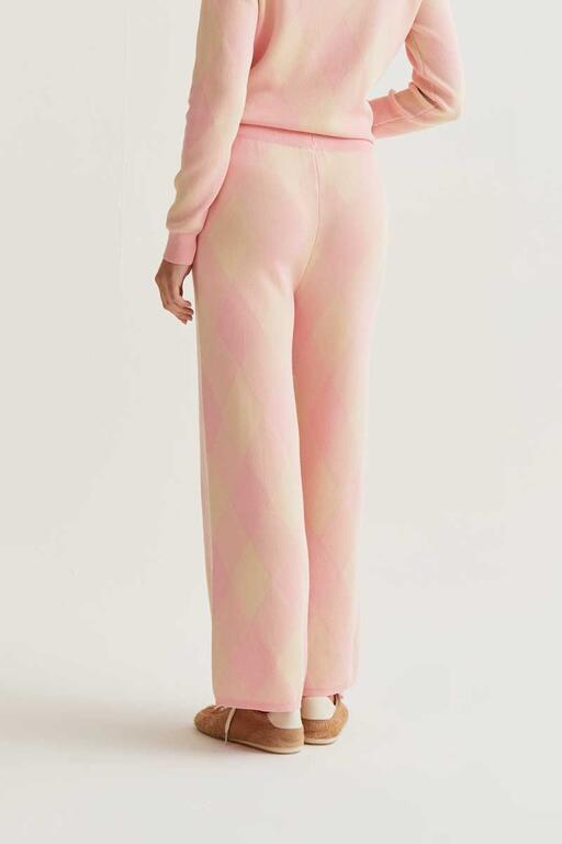 Pantaloni motivo rombi