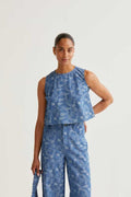 Top stampa Paisley