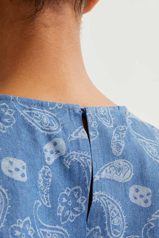 Top stampa Paisley