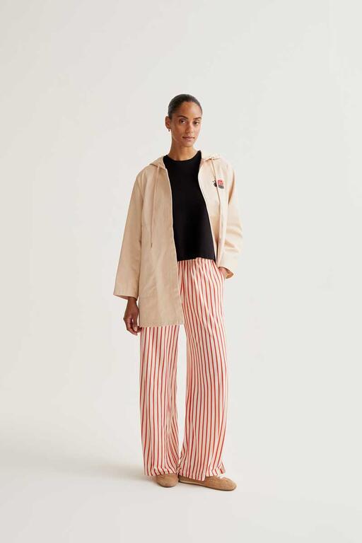 Trench con stampa coccinella