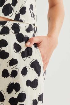 Pantaloni stampa dalmata