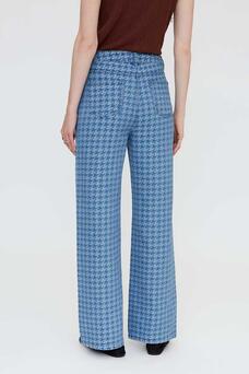 Jeans pied de poule