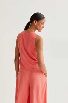 Gilet in tencel
