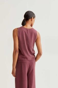 Gilet in tencel