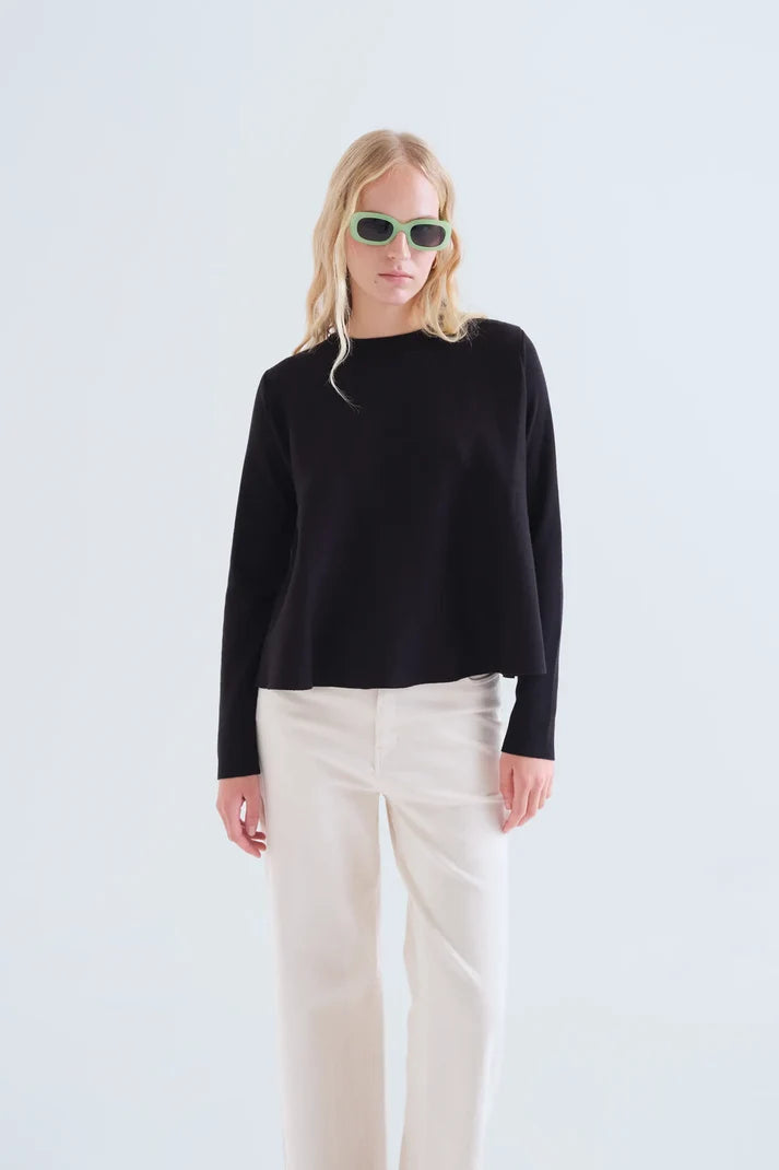 Maglione svasato