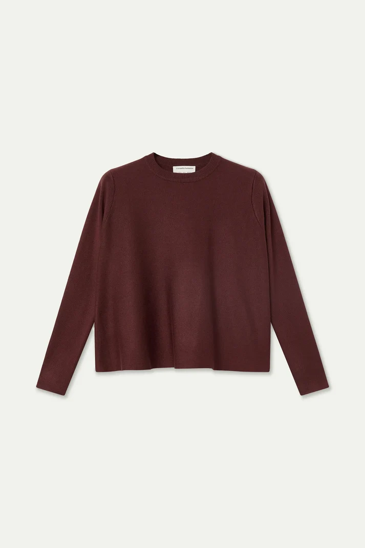 Maglione svasato