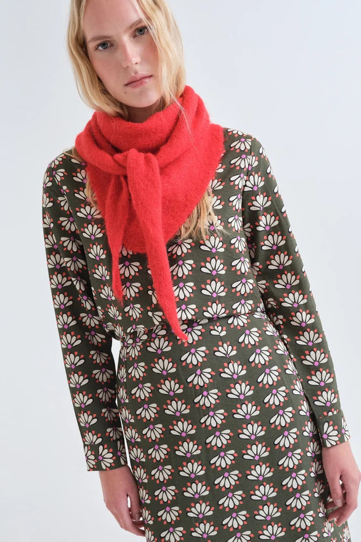 Camicia con pattern floreale