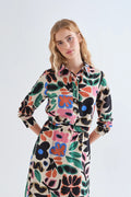 Camicia con stampa Neo Garden