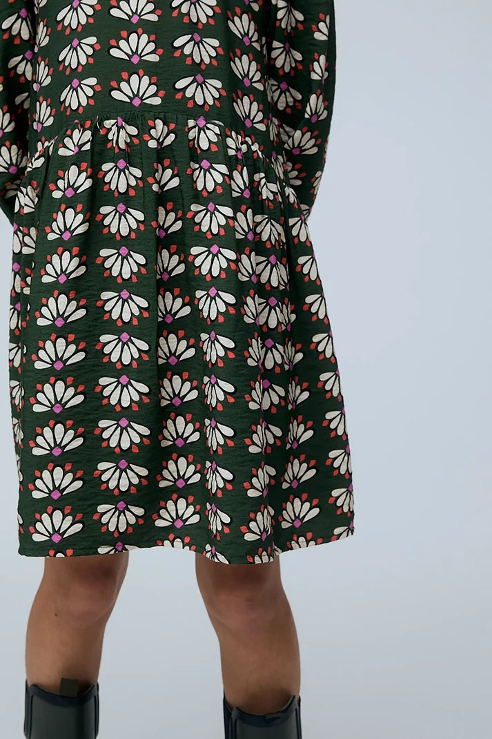 Abito con stampa floreale