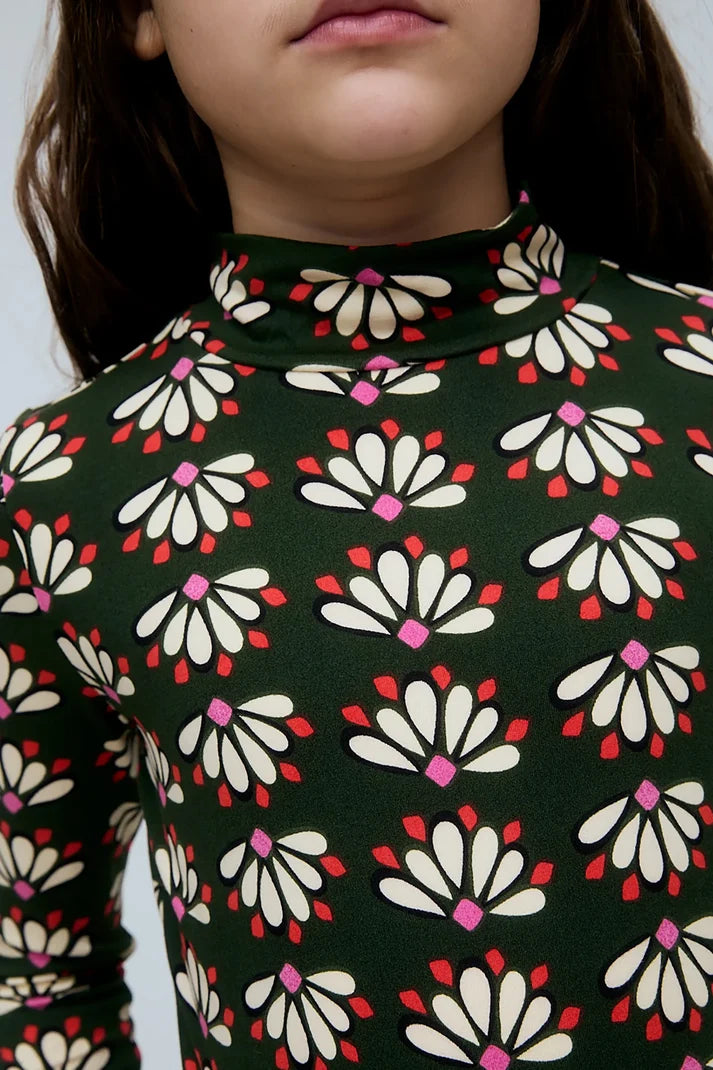Maglia con stampa floreale