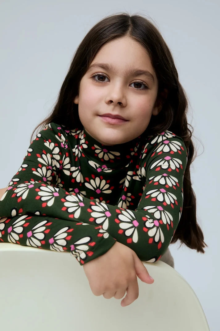 Maglia con stampa floreale