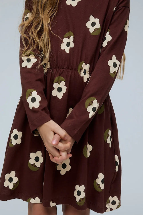 Abito maxi fiori