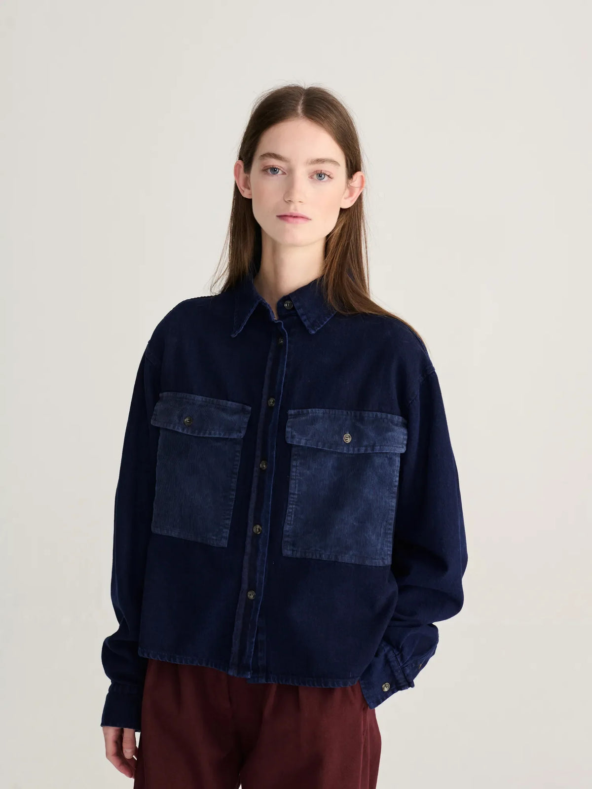 Camicia in denim leggero