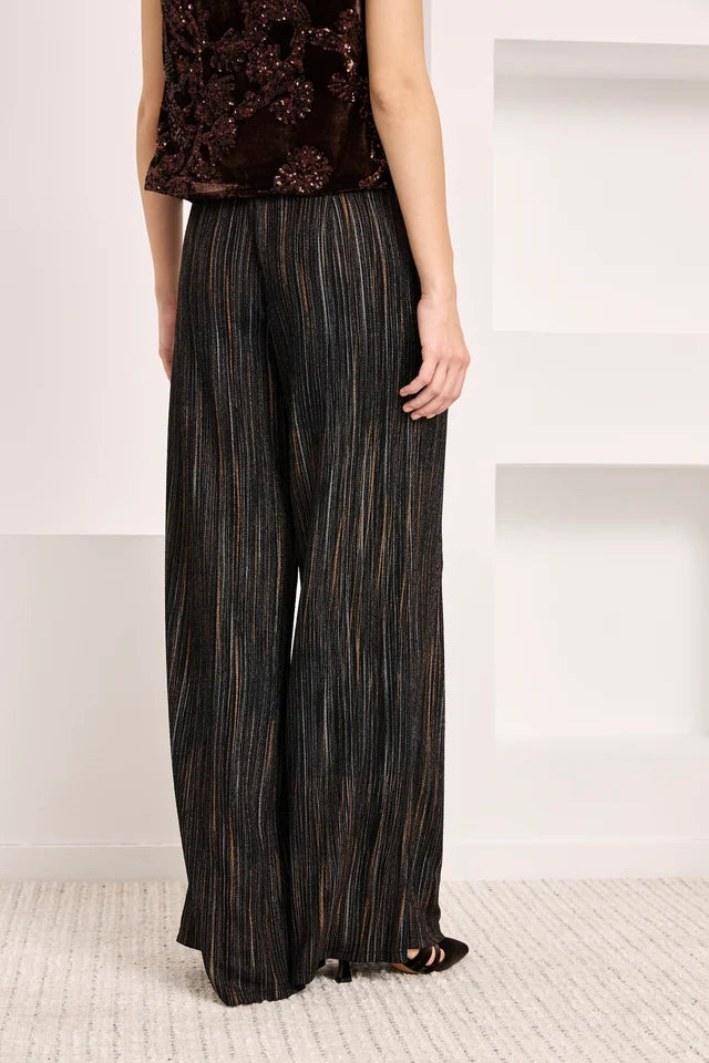 Pantaloni a righe fluidi