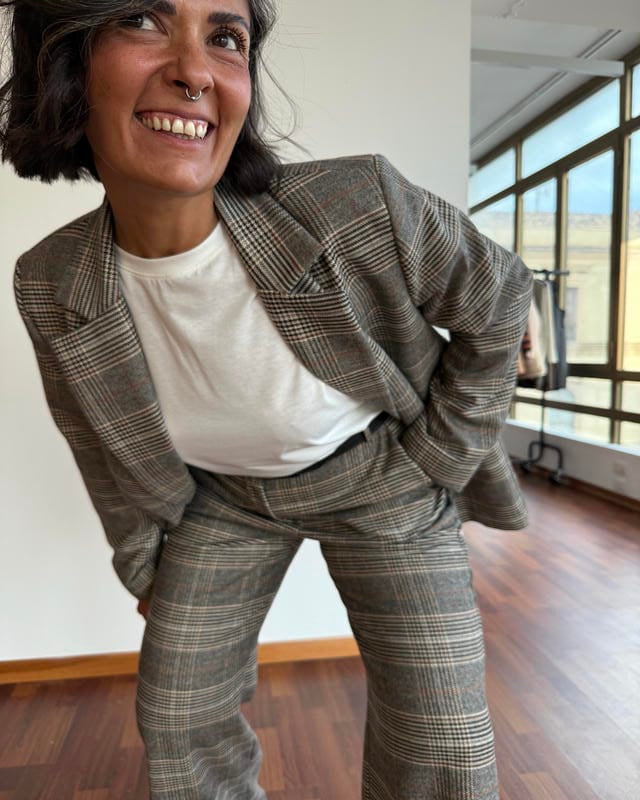 Blazer over