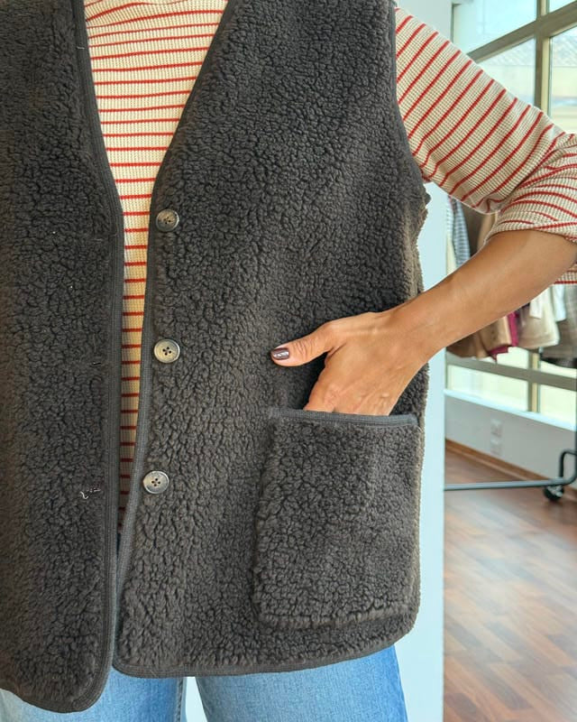 Gilet teddy