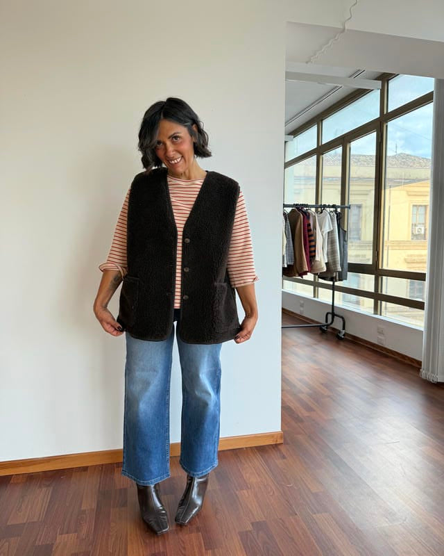 Gilet teddy