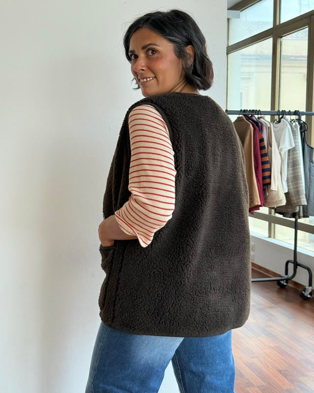Gilet teddy