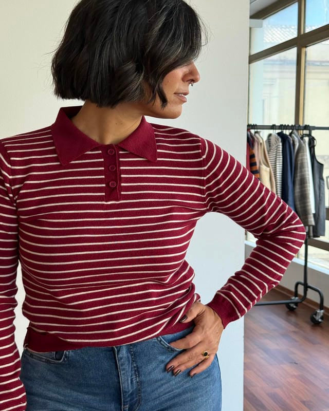 Polo in maglia