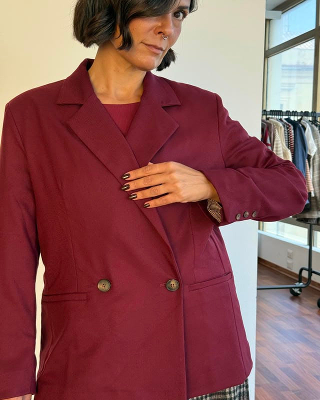 Blazer over