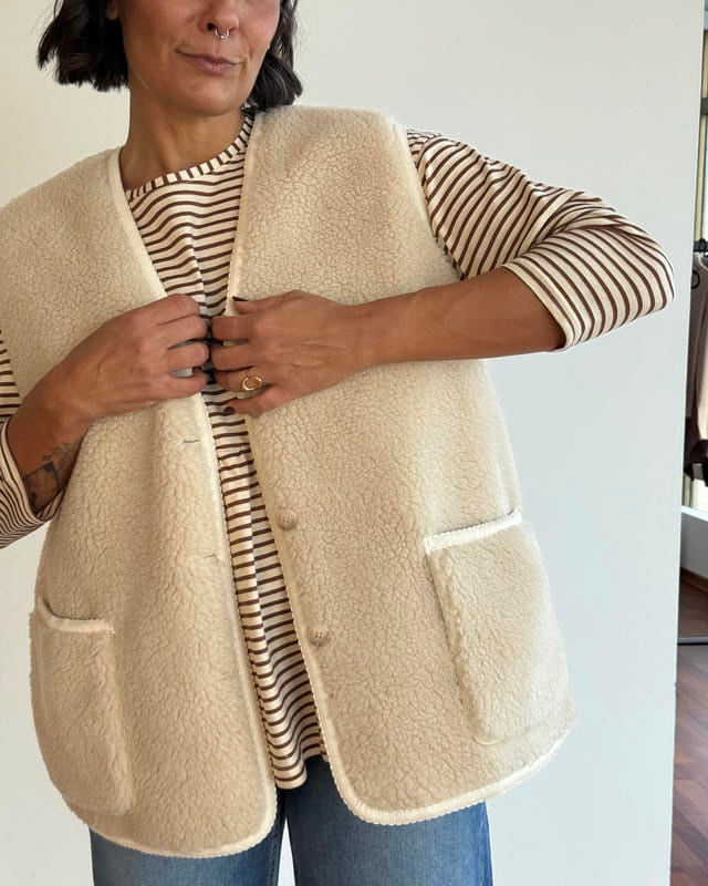 Gilet teddy