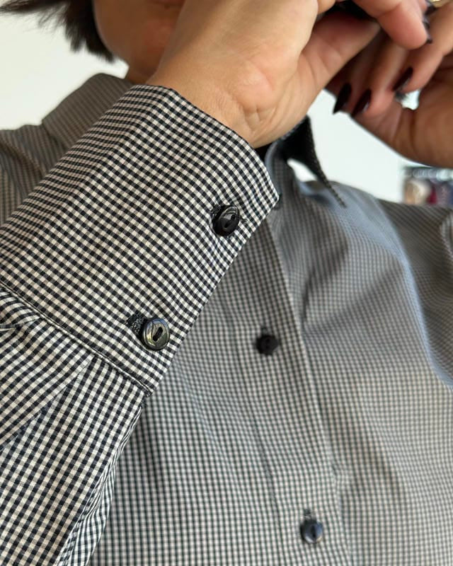 Camicia basic in popeline