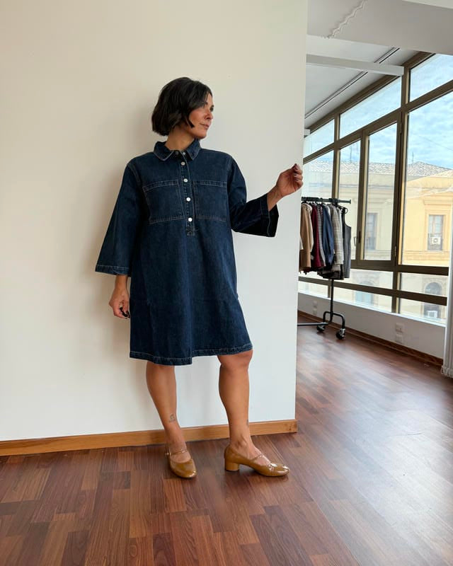 Abito in denim