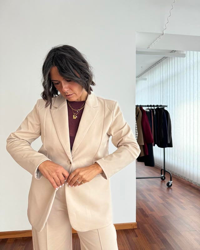 Blazer over in punto milano
