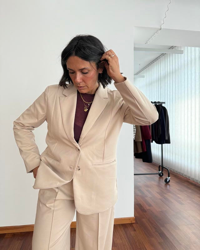 Blazer over in punto milano