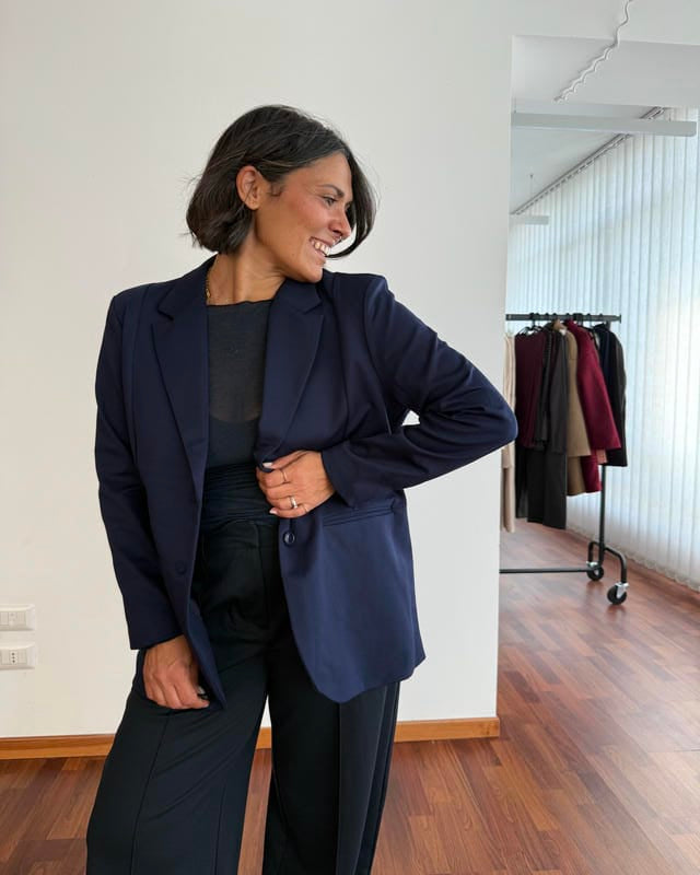 Blazer over in punto milano