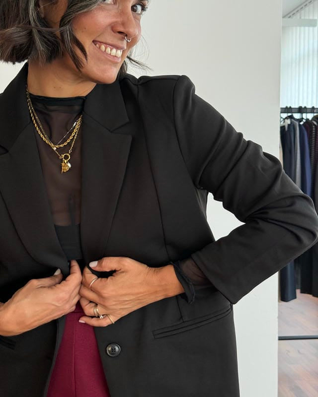 Blazer over in punto milano