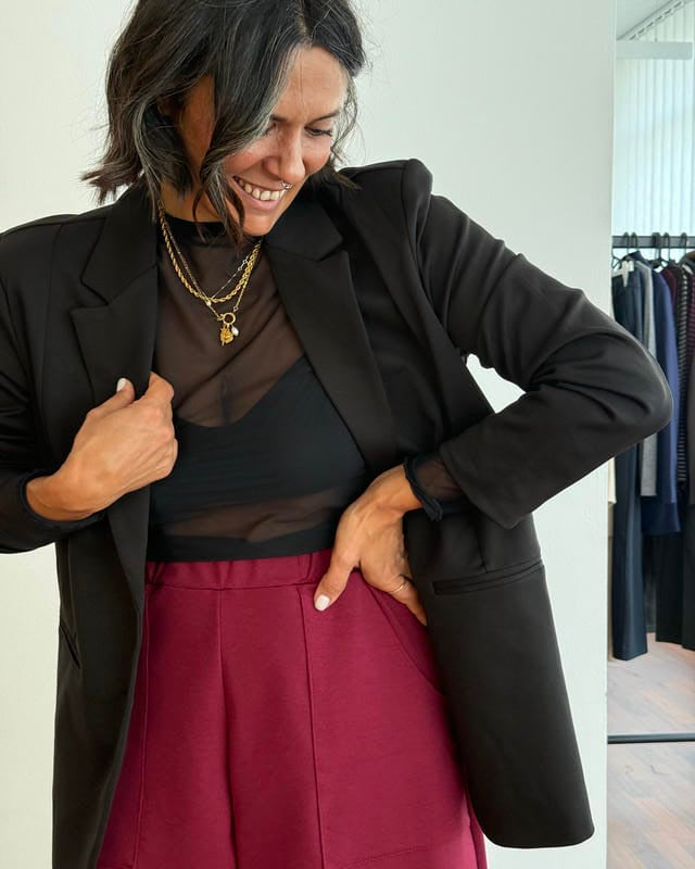 Blazer over in punto milano