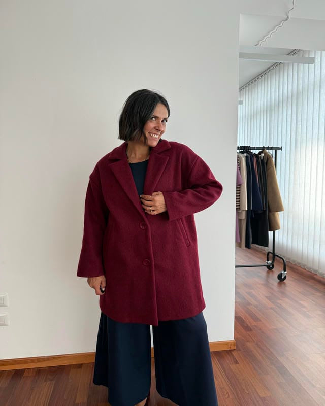 Cappotto monopetto