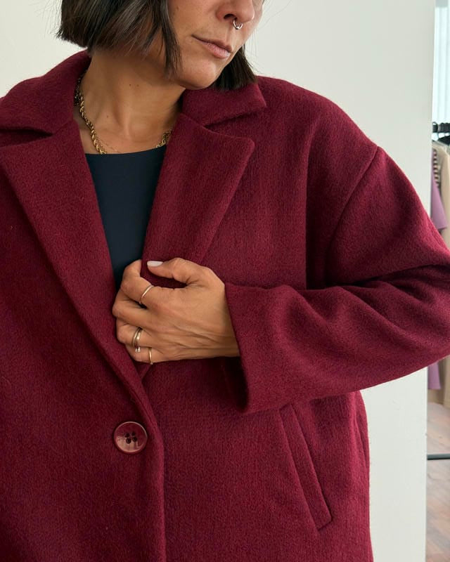 Cappotto monopetto