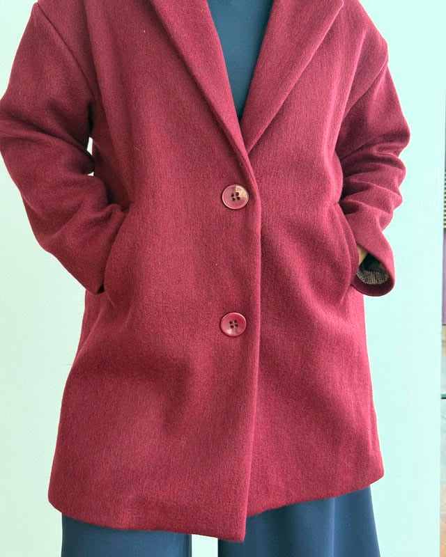 Cappotto monopetto