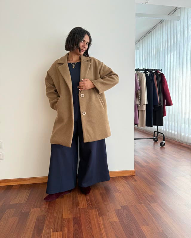 Cappotto monopetto