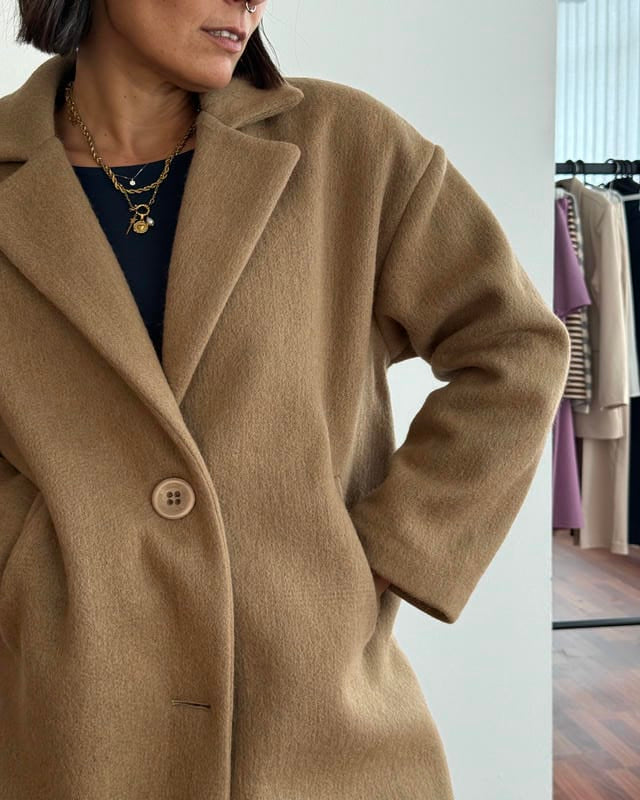 Cappotto monopetto
