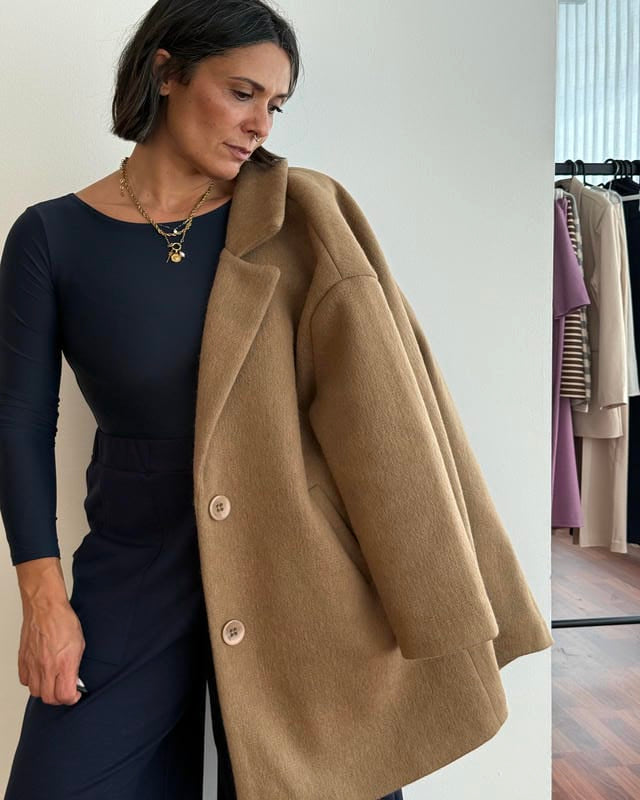Cappotto monopetto