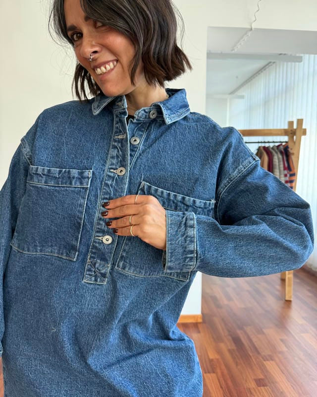 Abito in denim