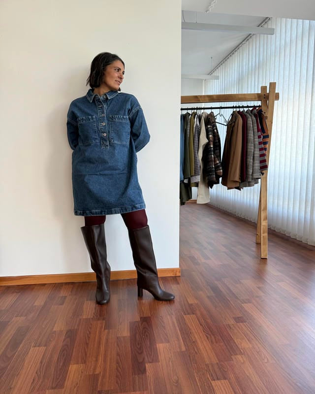 Abito in denim